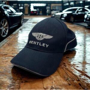 Bentley Owners Edition Cap Strapback Black Luxury Logo Adjustable Hat OSFA